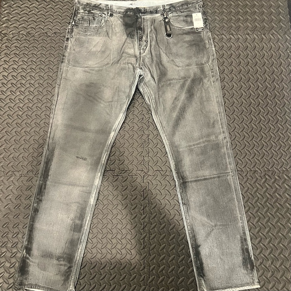 PRPS Demon Straight Fit Wisteria Coated Jeans Size 42